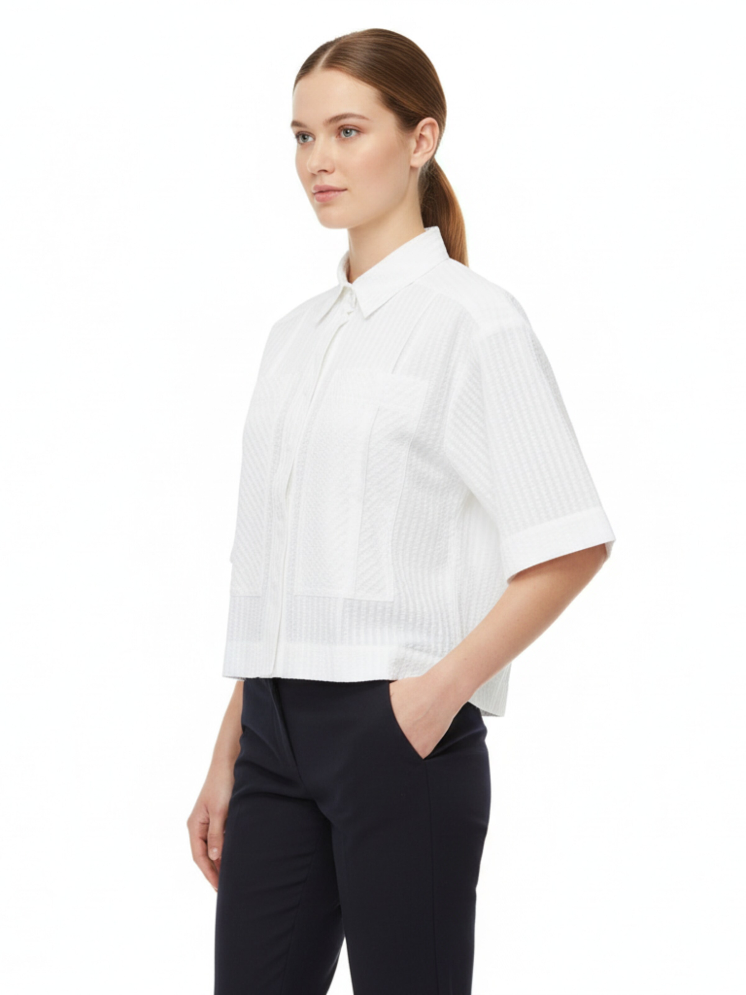 Radwa Blouse 'Radwa Women's stylish shirt' in White