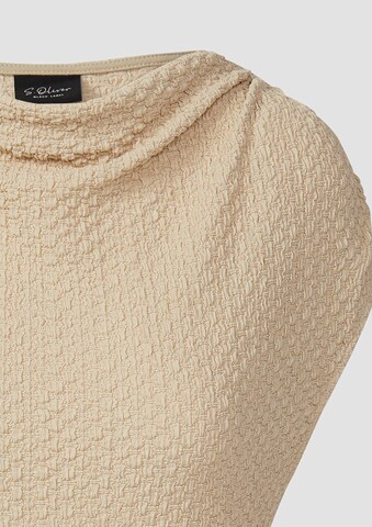 s.Oliver BLACK LABEL Shirt in Beige