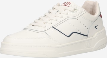 HUB Sneaker low 'Match' i hvid: forside