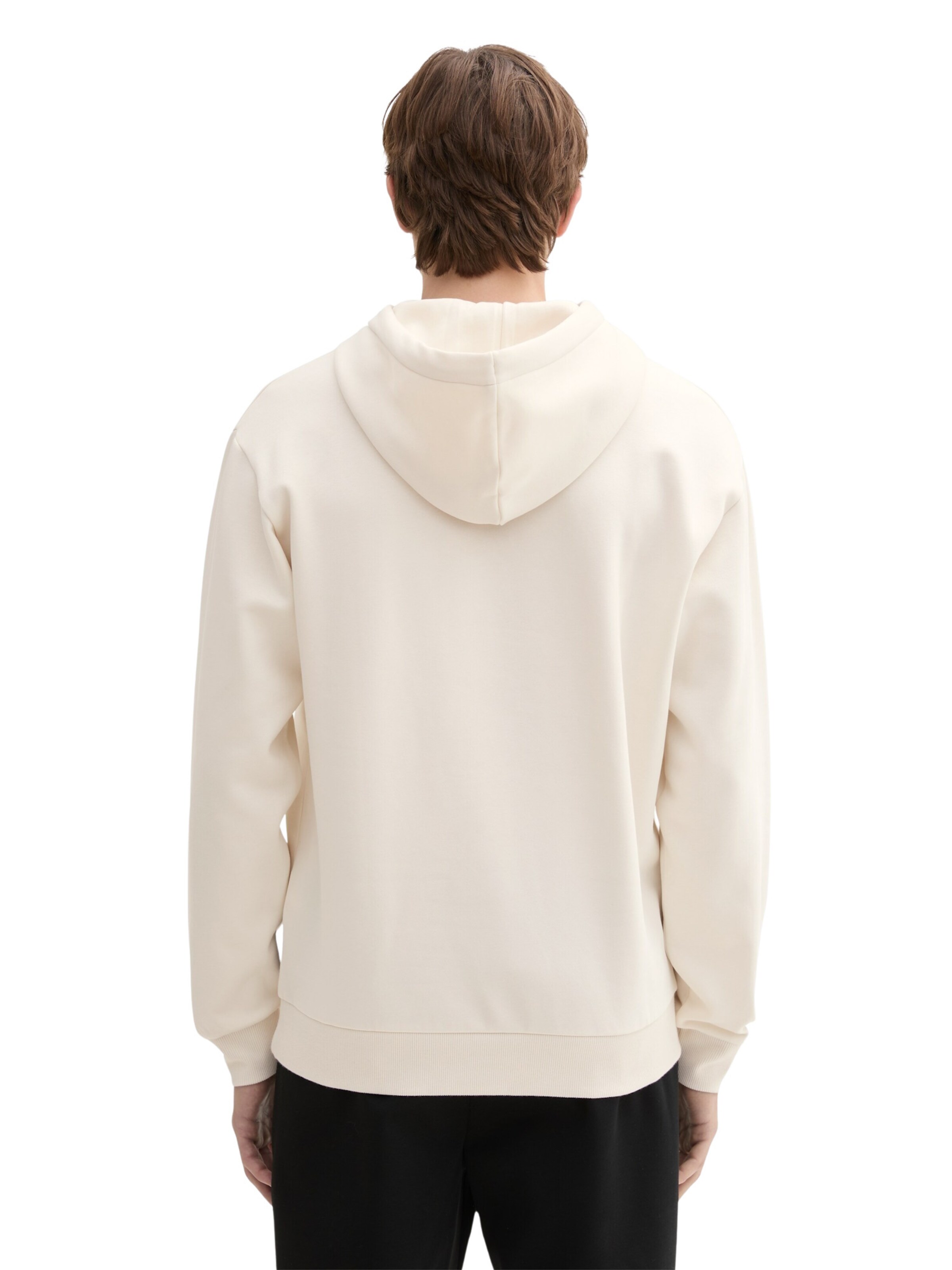 TOM TAILOR DENIM Sweatshirt in Wit