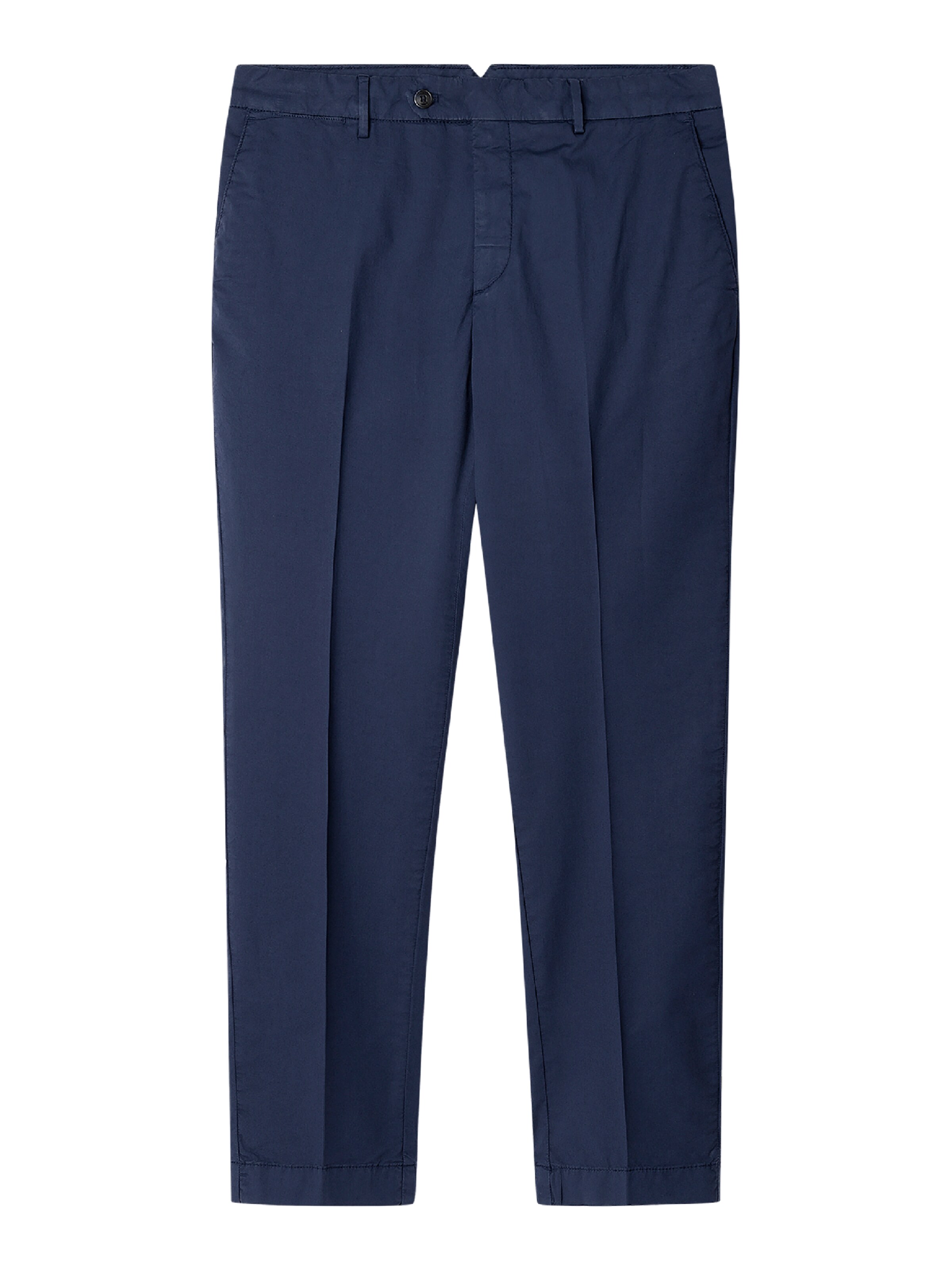 regular Pantaloni con pieghe di Hackett London in blu: frontale