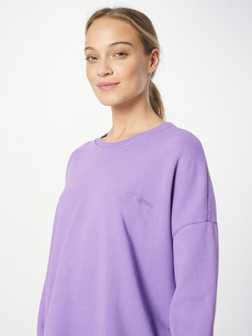 Hey Honey Sports sweatshirt 'Verbana' in Purple