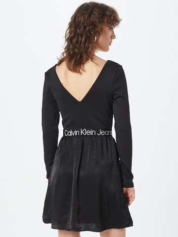 Calvin Klein Jeans Obleka | črna barva