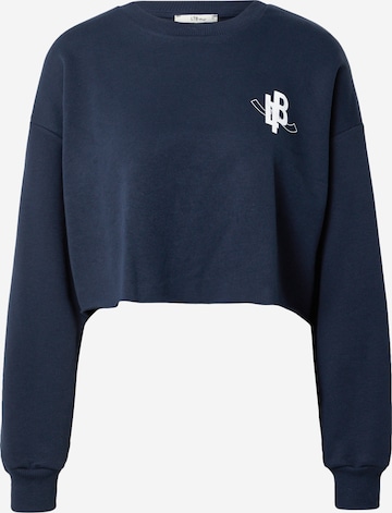 LTB Sweatshirt 'CAFEPE' in Blue: front