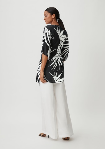 COMMA Strandkleid in Schwarz: Rückseite