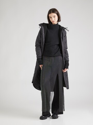 Global Funk Between-seasons coat 'Arrow Two-G' in Black