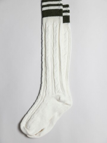 camano Traditional socks in White