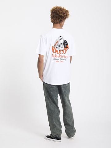 Volcom T-Shirt 'Always Grinding' in Weiß