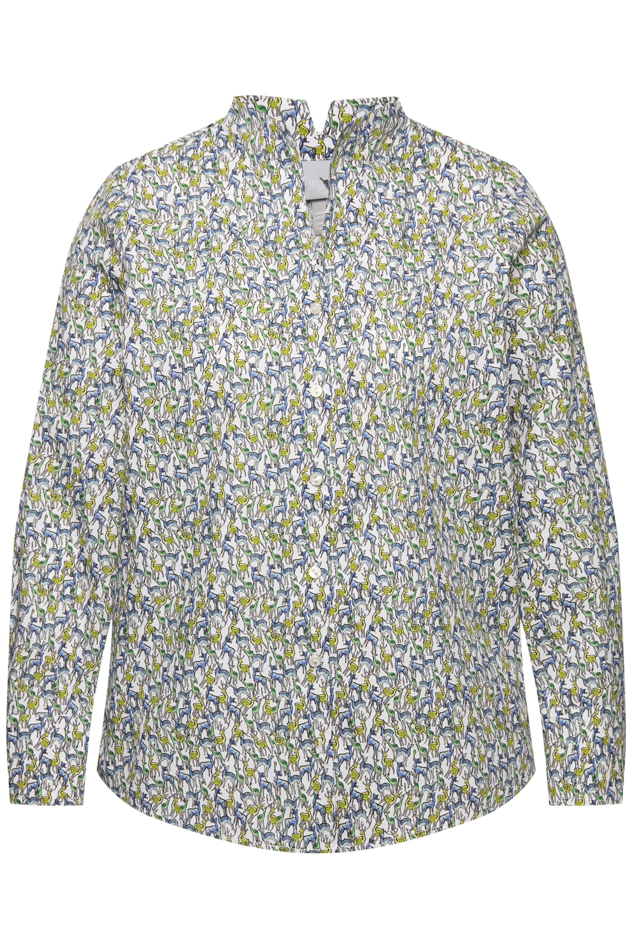 Ulla Popken Blouse in Gemengde kleuren: voorkant