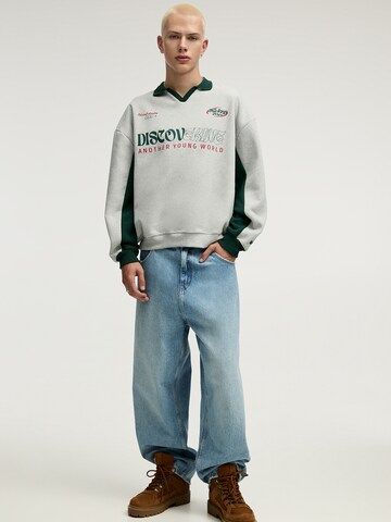 Pull&Bear Mikina – šedá