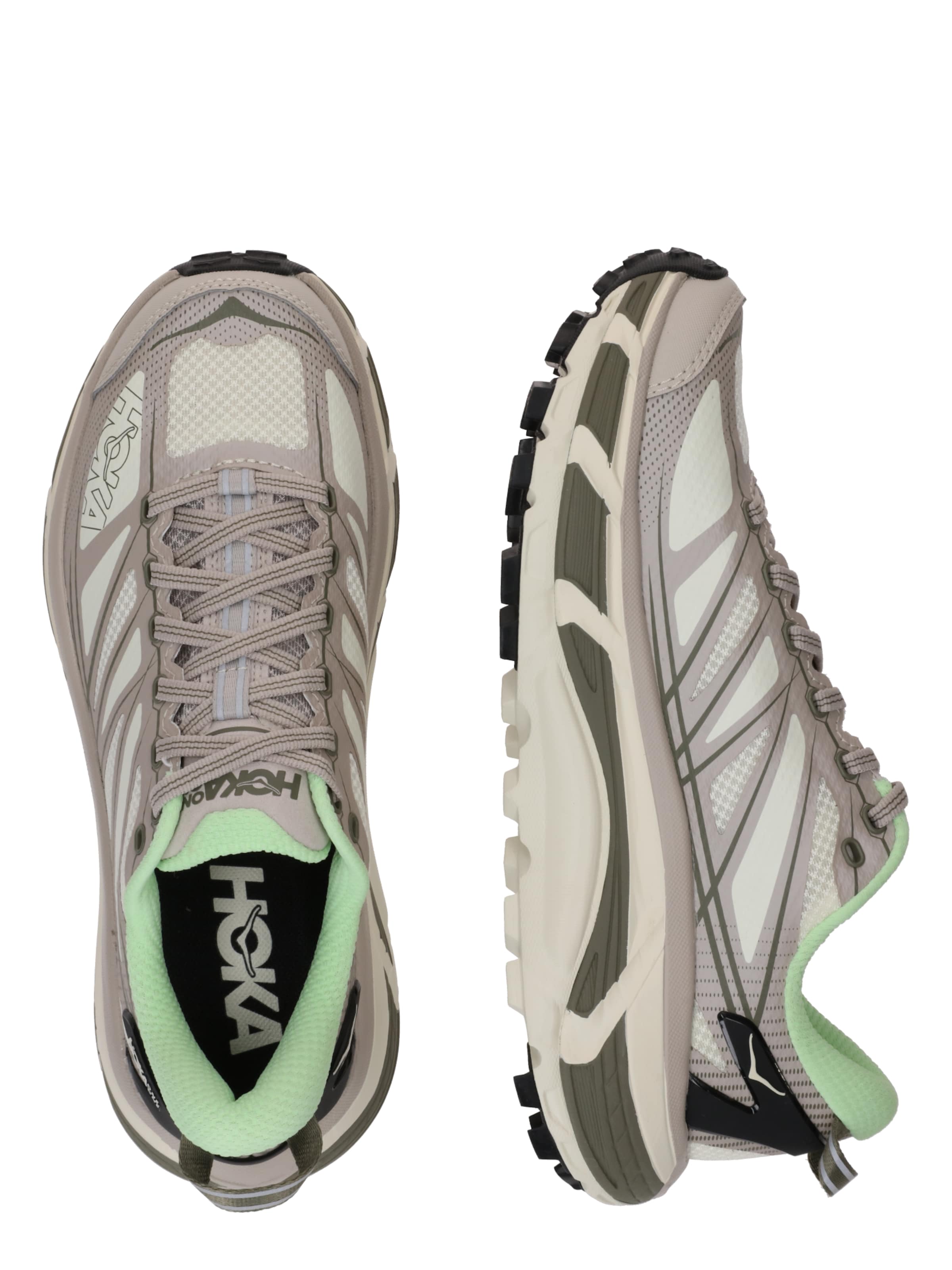 HOKA Ulkoilukengät 'MAFATE SPEED 2' värissä harmaa