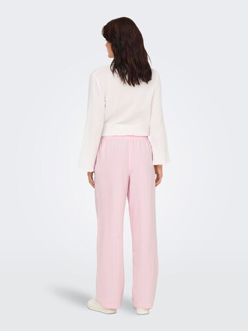 Regular Pantalon JDY en rose