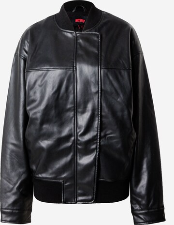 MisspapPrijelazna jakna - crna boja: prednji dio