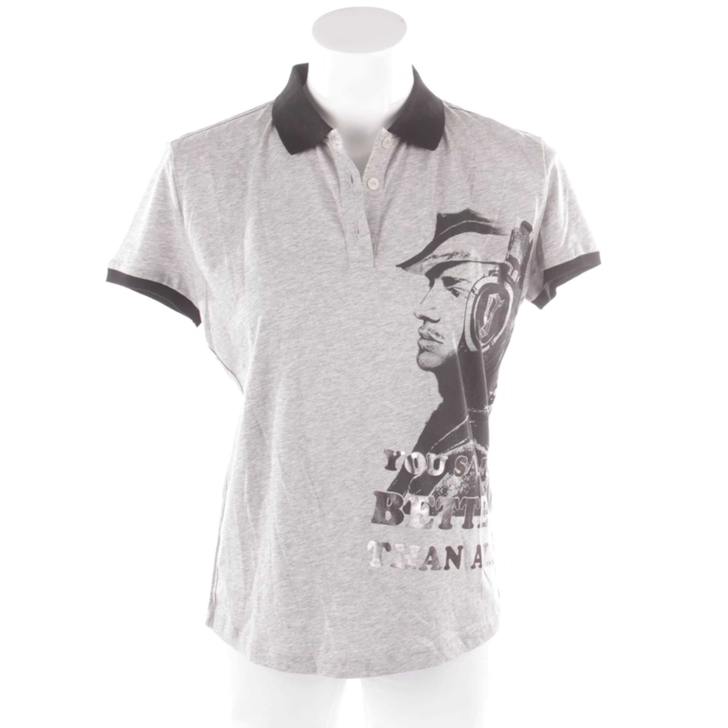 John Galliano Top & Shirt in M in Grey: front