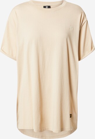 G-Star RAW Shirt 'Lash' in Beige: voorkant