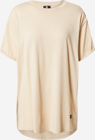 T-shirt 'Lash' G-Star RAW en beige : devant