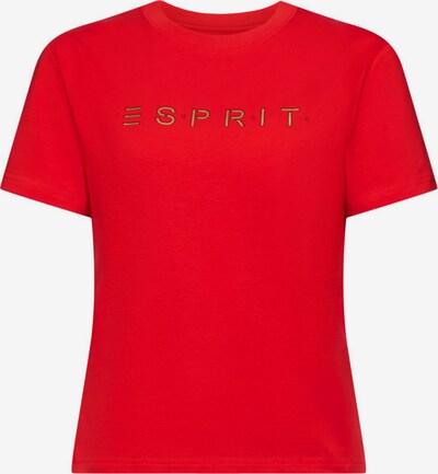 ESPRIT T-shirt en jaune d'or / rouge / noir, Vue avec produit