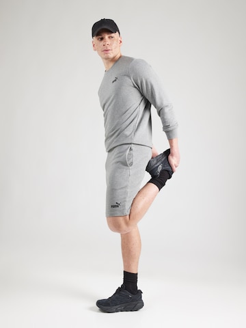 PUMA Обычный Спортивные штаны 'ESS No. 1' в Серый