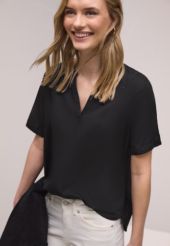 STREET ONE Bluse in Schwarz