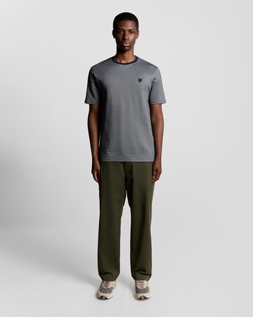 Lyle & Scott Shirt 'Pique Interlock' in Grijs