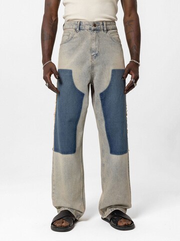 Wide leg Jeans 'Denver' di VAMOS CLO in blu: frontale