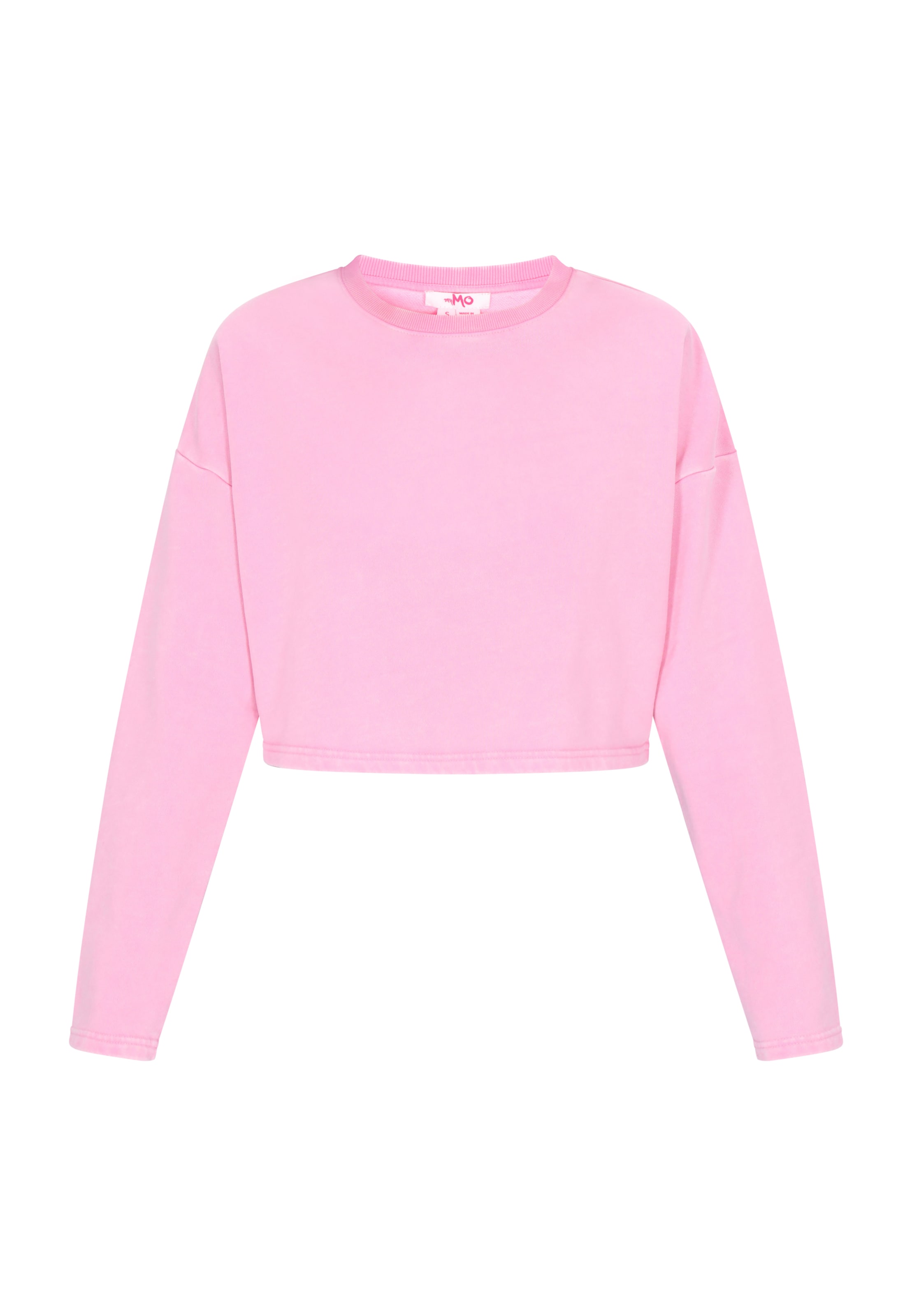 MYMO Свитшот 'Fashion Look' в Ярко-розовый: спереди