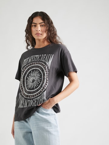 HOLLISTER T-Shirt 'HOLIDAY' in Grau: predná strana