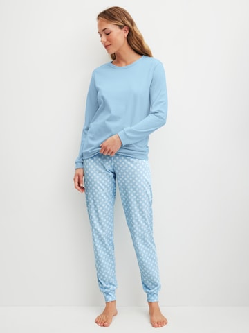 CALIDA Pyjama 'Lovely Nights'‌‌‌‌‌‌‌‌‌ in Blau
