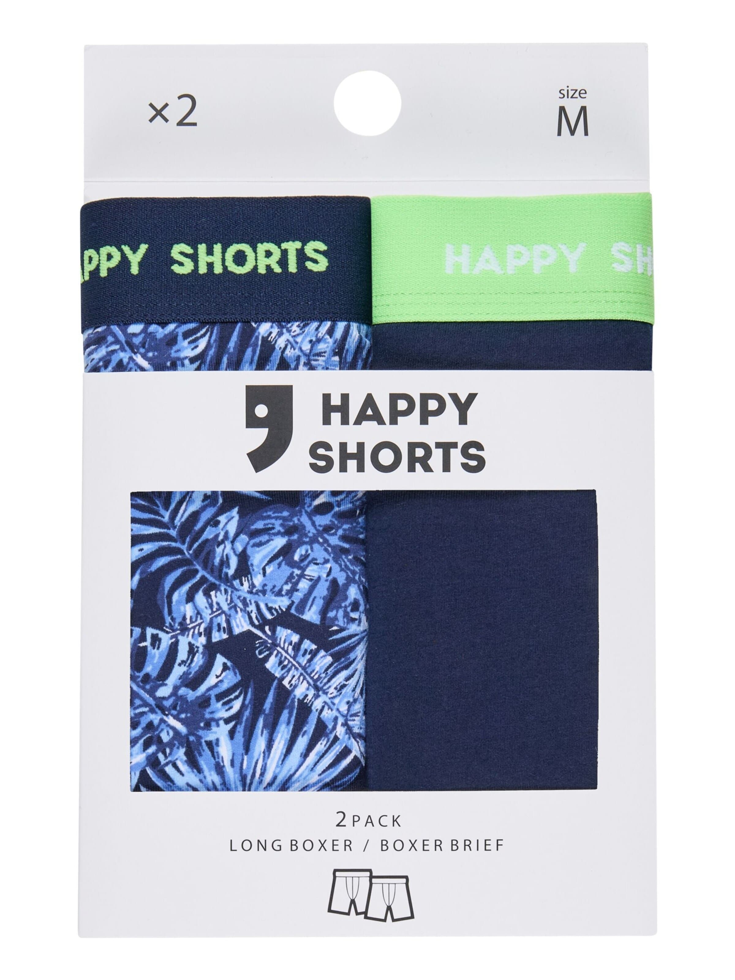 Happy Shorts Boxer shorts ' Jersey ' in Blue