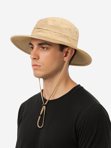 Alpenwert Hat 'Sonnenhut' in Beige: front