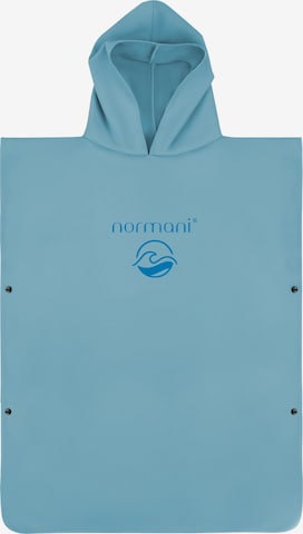 Peignoir 'Camuy' normani en bleu : devant