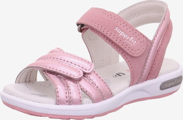 SUPERFIT Sandale 'Emily' in Pink: predná strana