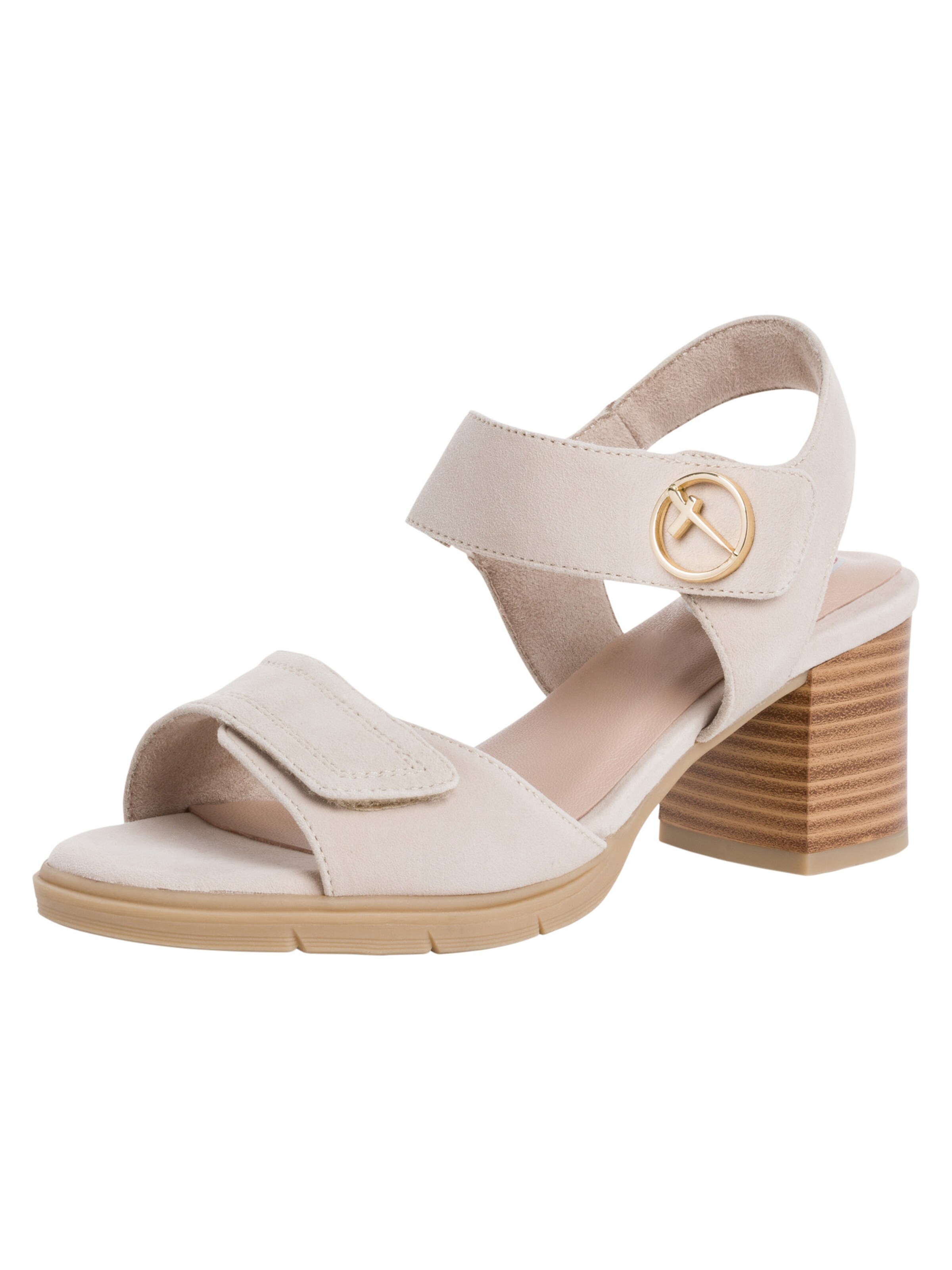 Tamaris Sandals in Beige: front