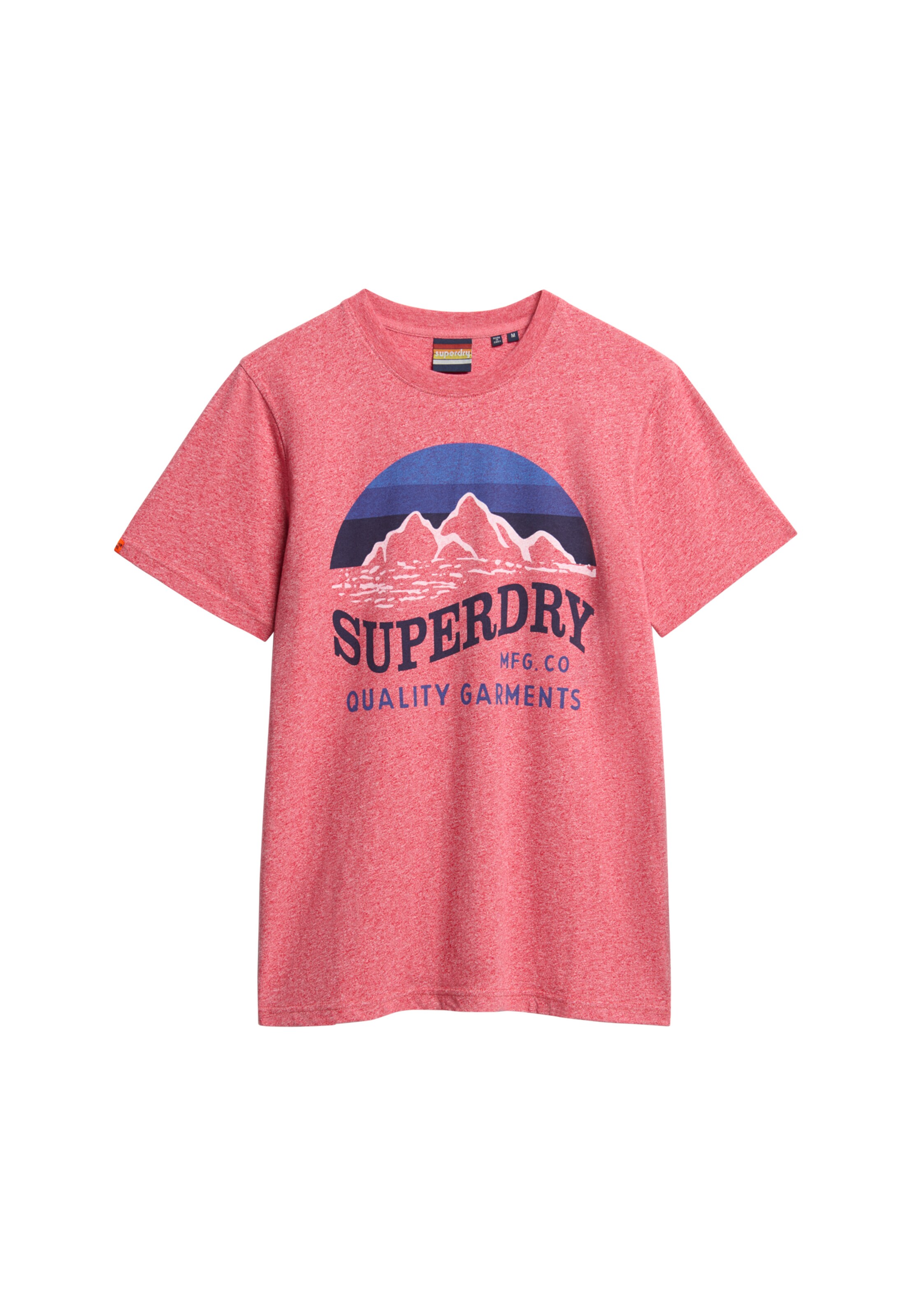 T-Shirt Superdry en rose : devant