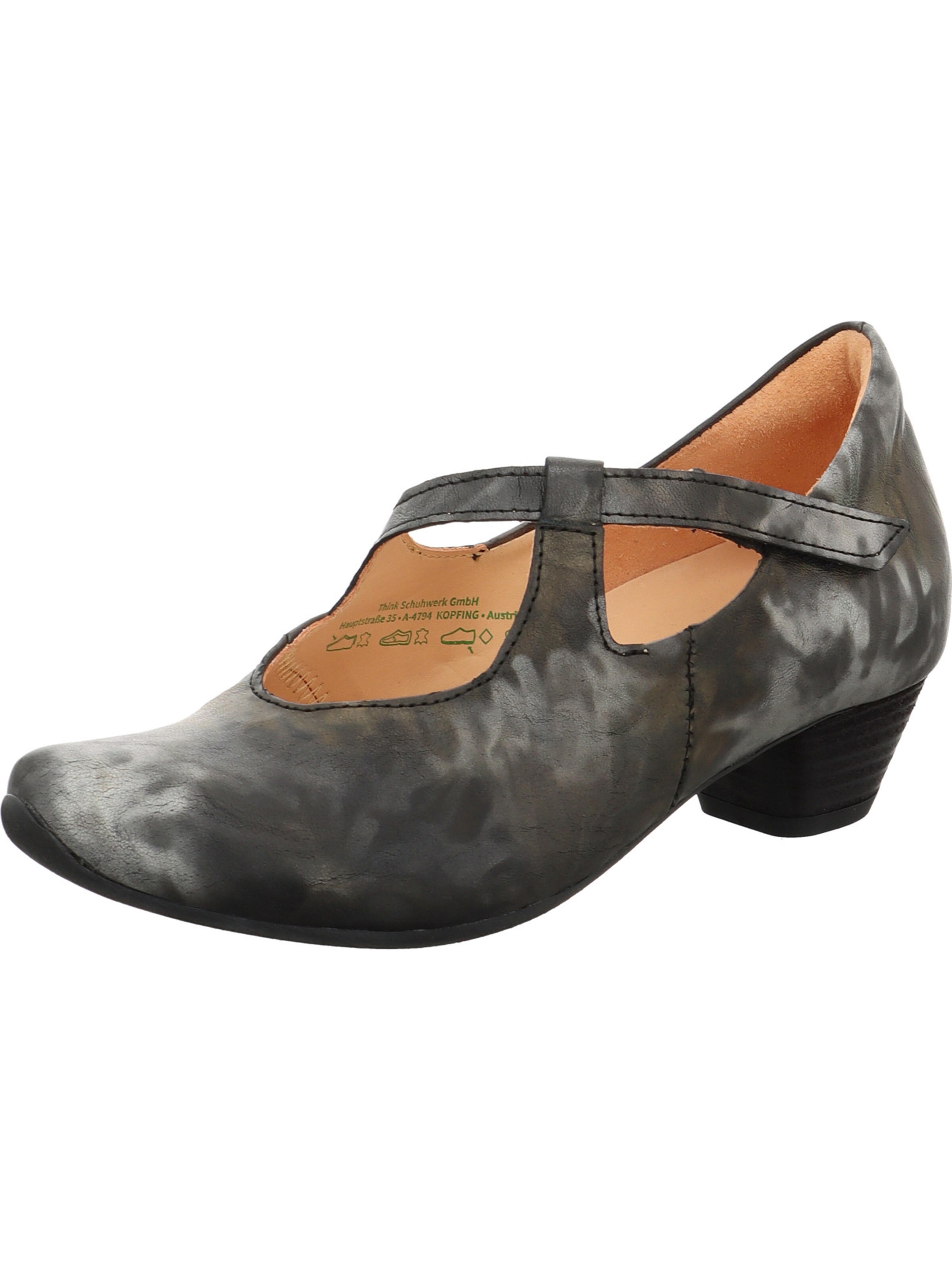 THINK! Pumps 'Aida' in Black: front