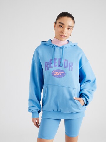 Reebok Свитшот в Синий: спереди