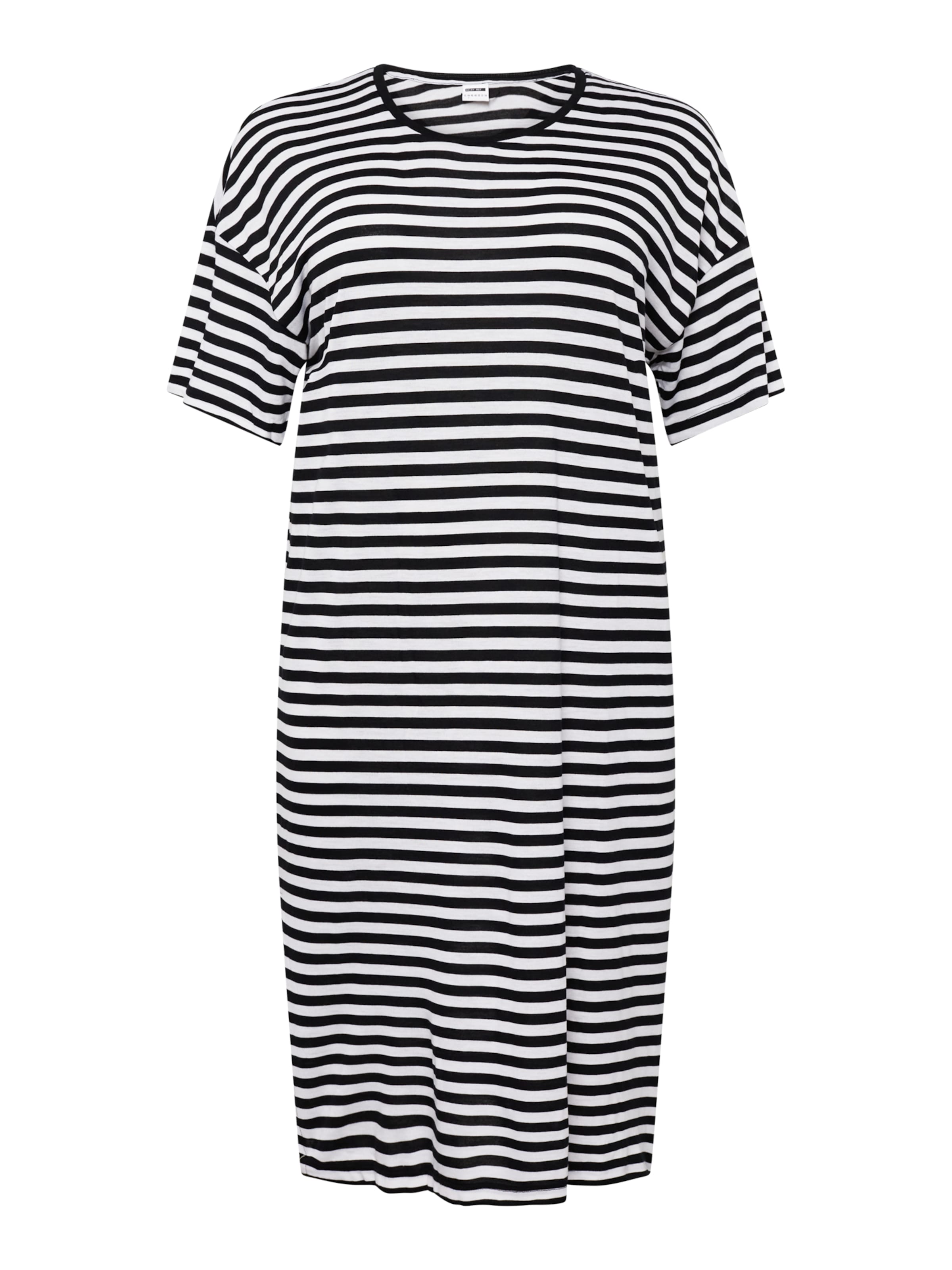 Noisy May Curve Kleid 'MAYDEN' in Schwarz: Vorderseite