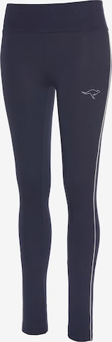 KangaROOS Skinny Leggings in Blau