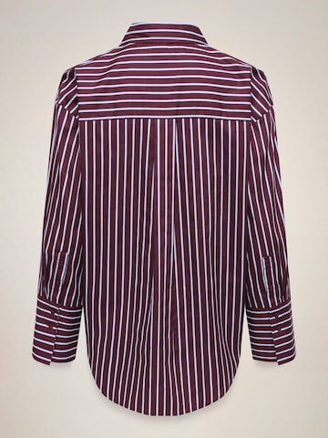 Jaqueline de Yong Blouse 'Serena' in Lila