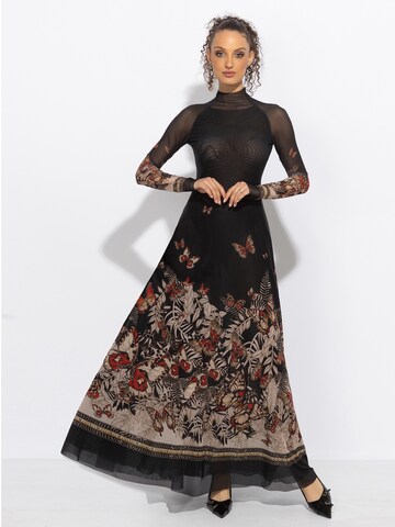 JIORO Kleid in Schwarz