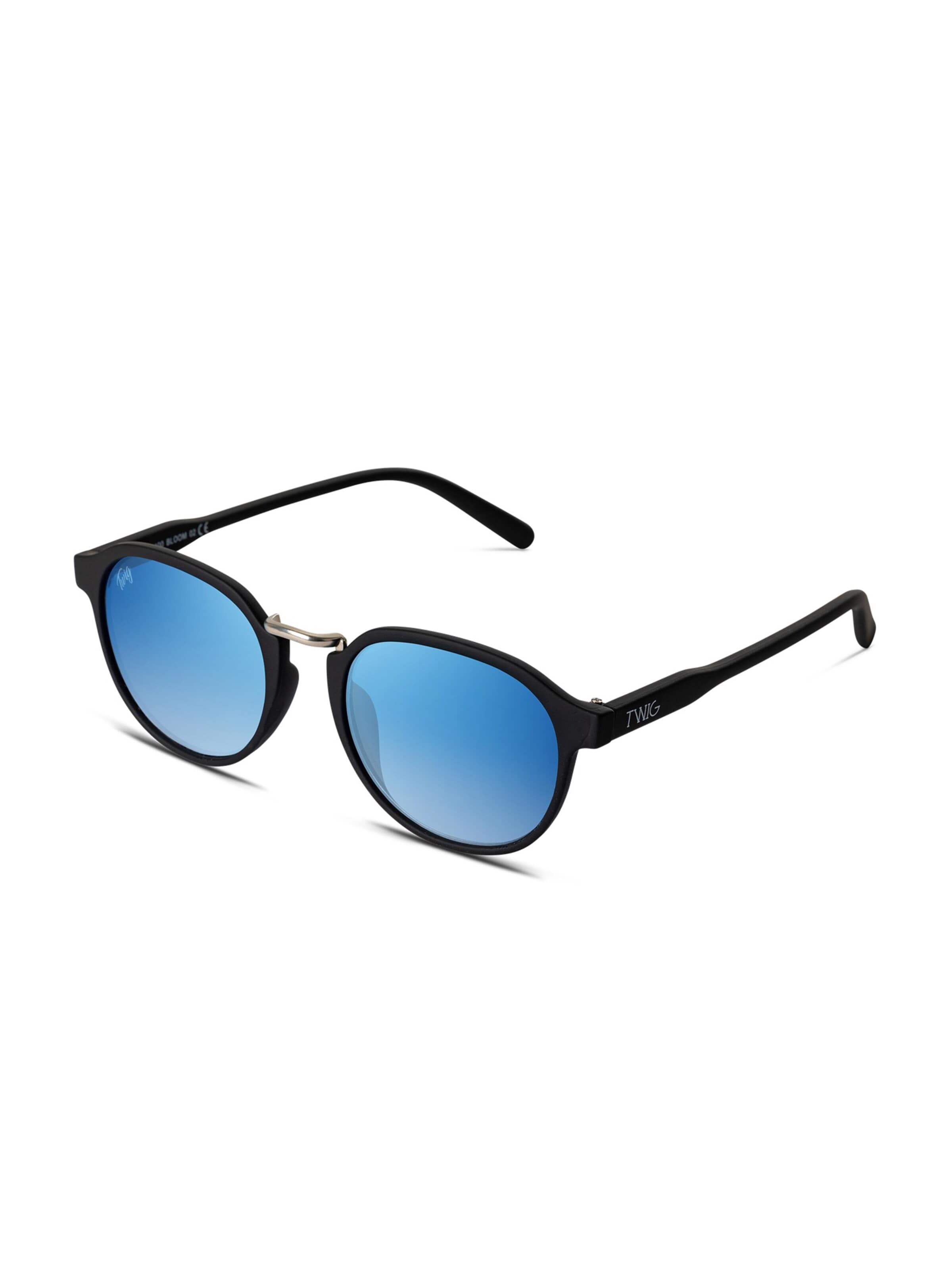 TWIG Concept Milano Okulary przeciwsłoneczne 'Bloom' w kolorze niebieski: przód