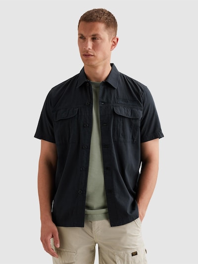 Camicia 'Shirt with short sleeves and chest pockets' in S PME Legend di colore nero, Visualizzazione prodotti