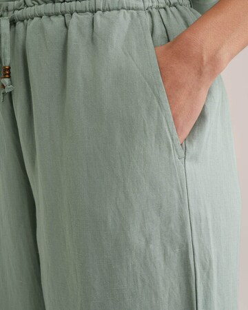 WE Fashion Wide leg Broek in Groen