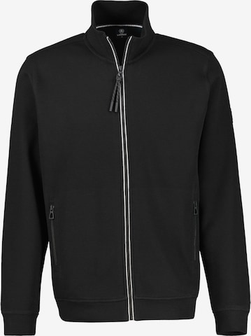 Veste mi-saison LERROS en noir : devant