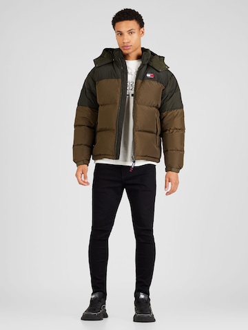 Veste d’hiver 'Alaska' Tommy Jeans en vert