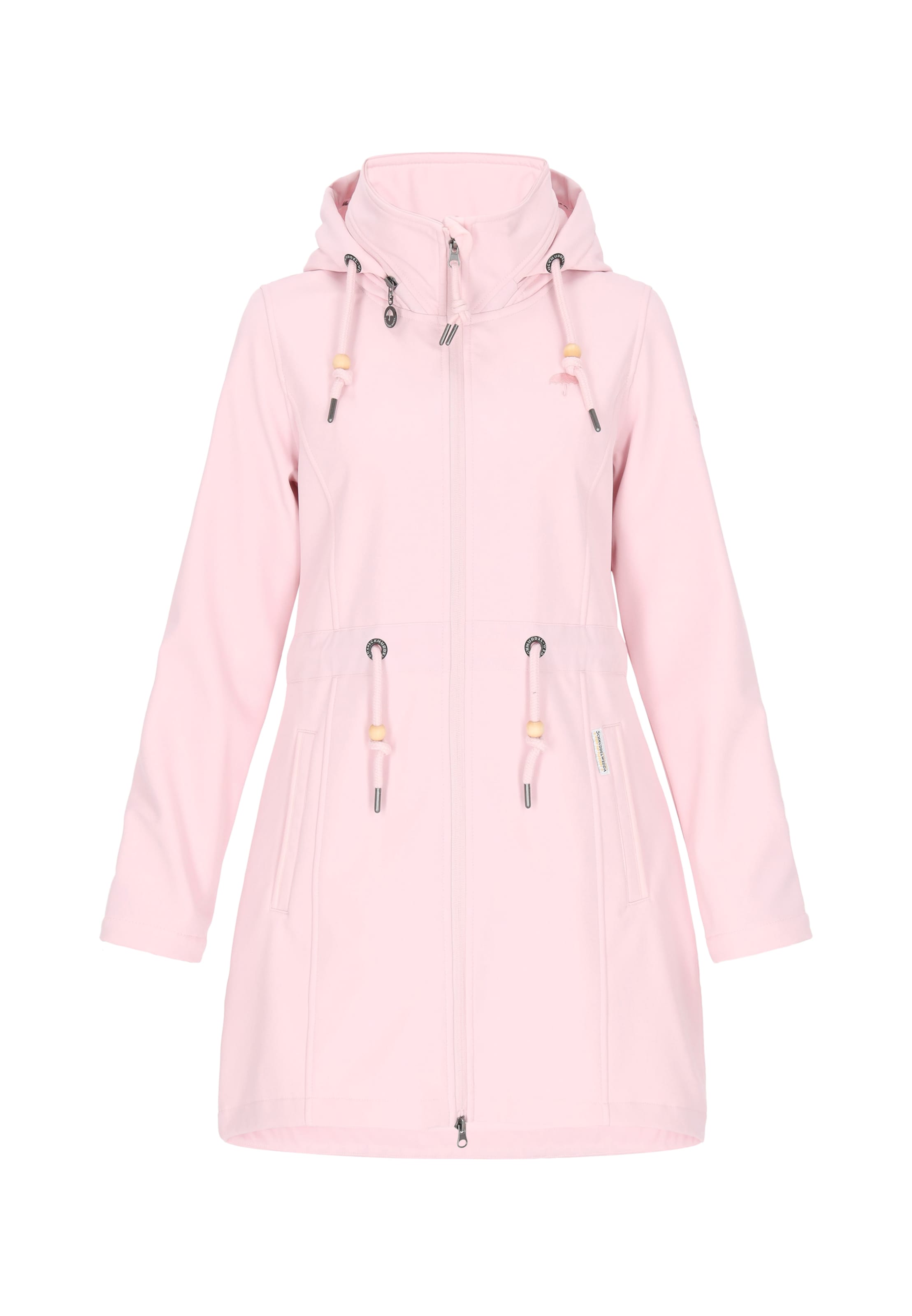 Schmuddelwedda Funktsionaalne jope, värv roosa: eest vaates