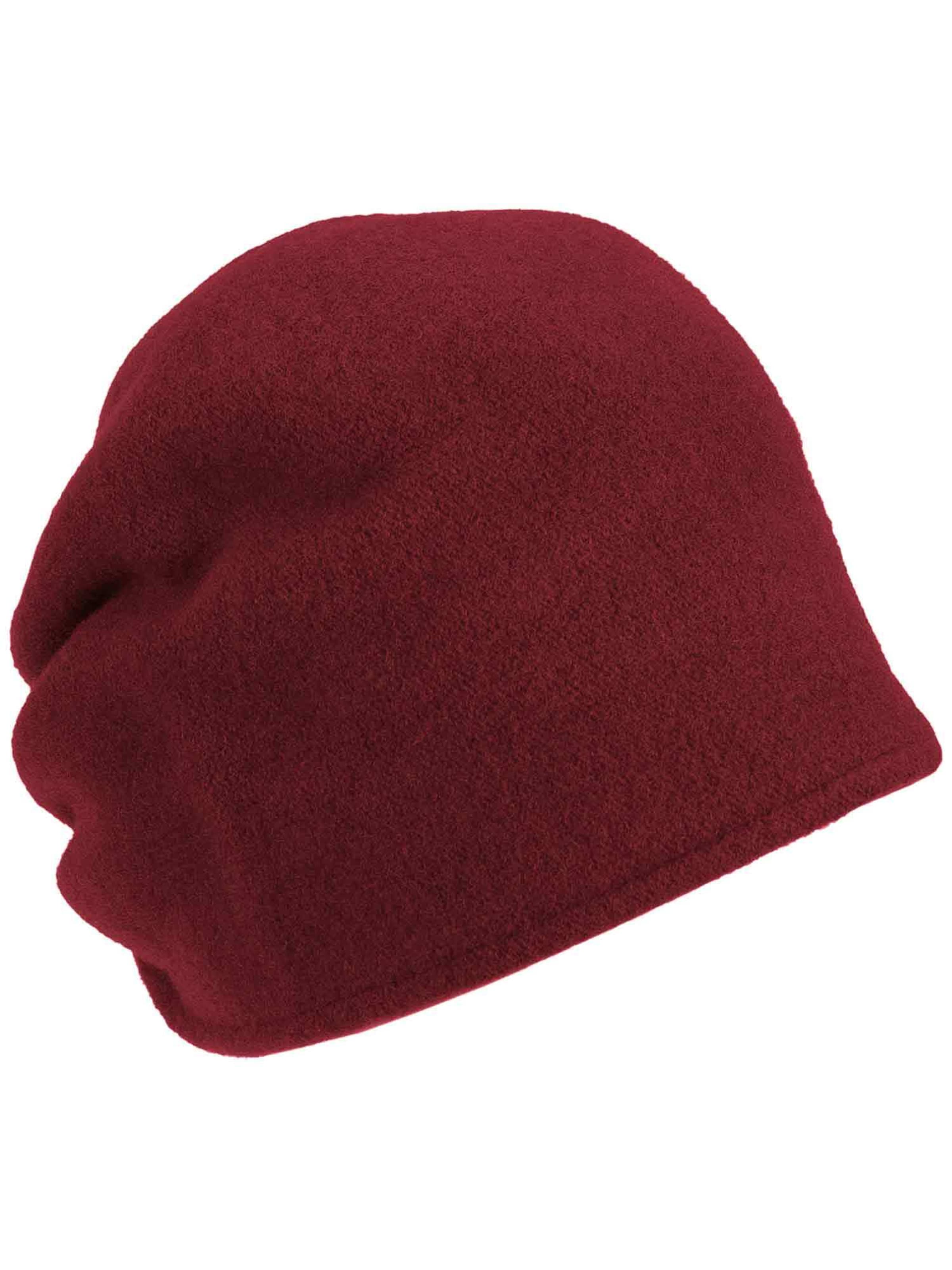 LOEVENICH Beanie in Red: front