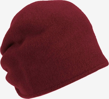 LOEVENICH Beanie in Red: front