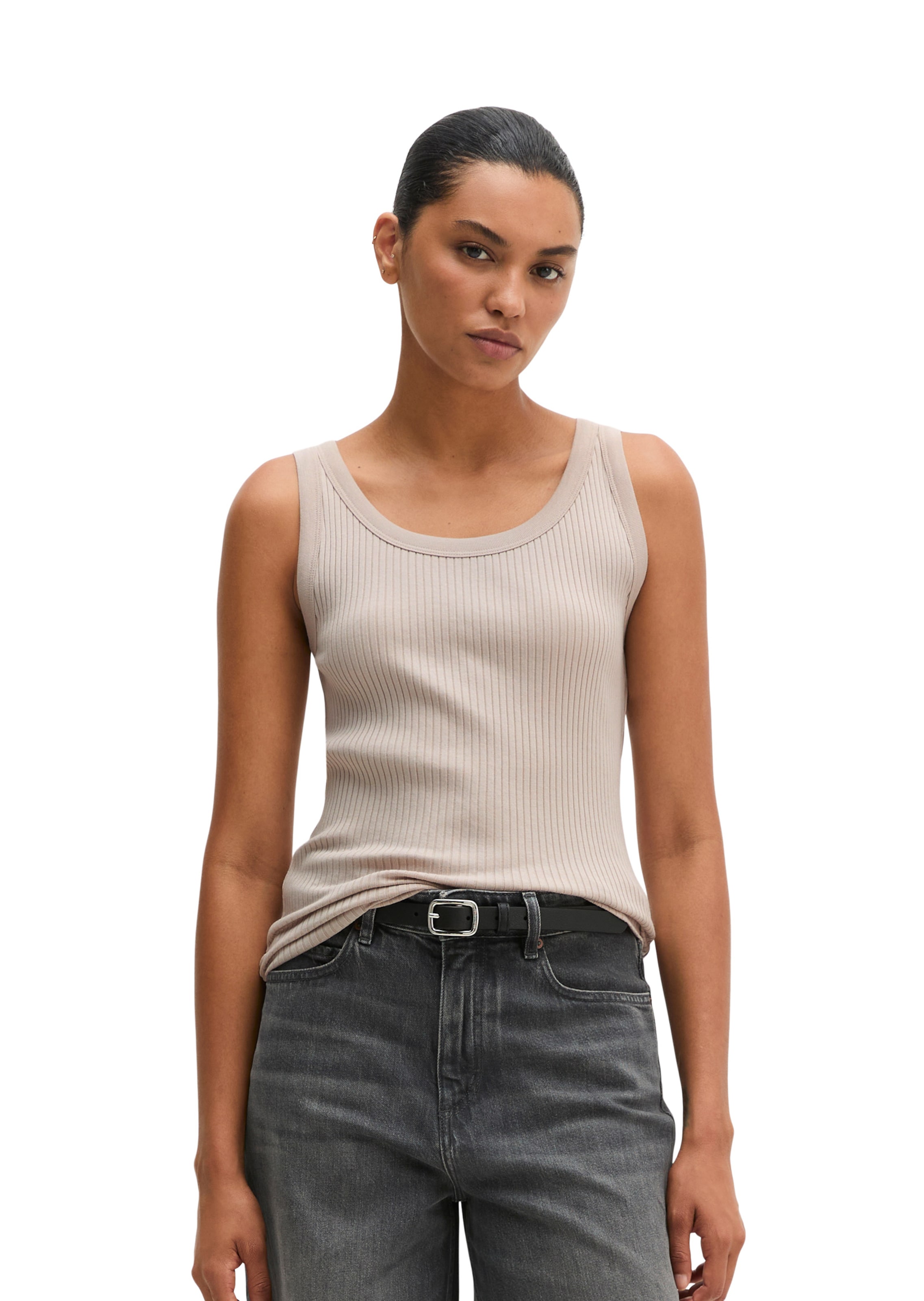 Marc O'Polo Top in Grijs: voorkant