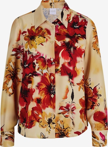 MADELEINE Bluse in Orange: Vorderseite